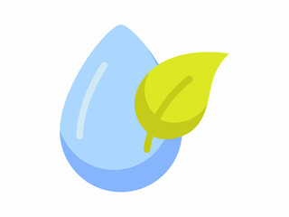 ecology environment clean energy single isolated icon with flat style