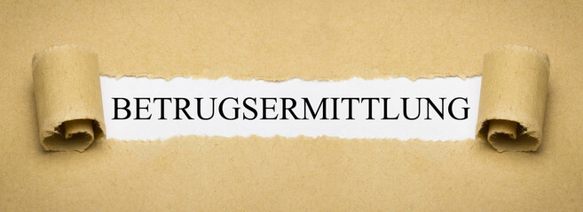 Betrugsermittlung