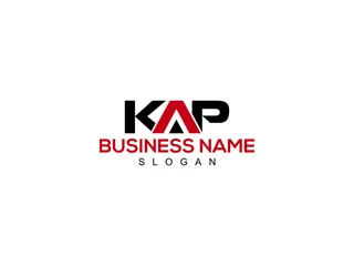 Fotobehang Alphabet Letter KAP Logo Icon Vector For Business © VectorStar