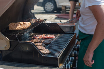Carnivore grilled meat preparation