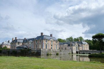 Fototapeta na wymiar Castle of Duc de Sully, France