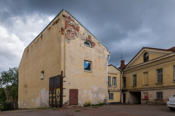 Old building in Vyborg.