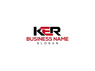 Foto op Canvas Alphabet Letter KER Logo Icon Vector For Business © VectorStar