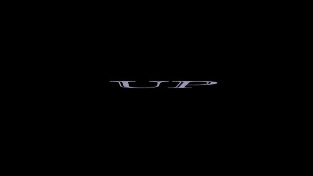 UP and DOWN,Words of opposite concepts
4K.2D animation.Seamless loop.