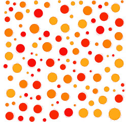 Organic Shapes Pattern. Abstract  Pattern Illustrations. colorful nice brush strokes and hand drawn background. Modern beautiful pattern. Organic pattern