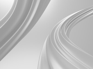 White abstract liquid wavy background