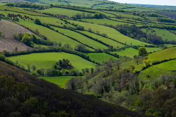 Fototapeta na wymiar Exmoor landscape