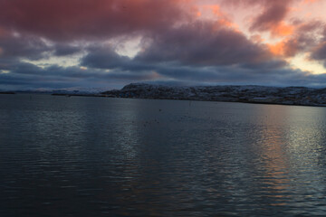 Fish Factory in North of Norway, Bugøynes