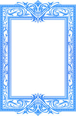 レトロでファンタジックな飾り枠