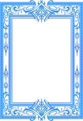 レトロでファンタジックな飾り枠