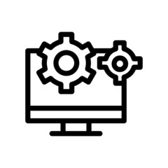 operaing system icon illustration vector graphic
