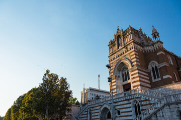 Fototapeta na wymiar クロアチア　リエカのルルドの聖母教会 