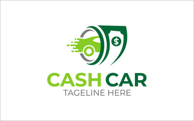 Illustration graphic vector of fast cash money for finance professional business logo design template
