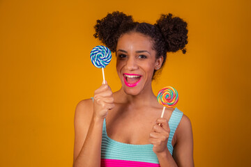 girl with lollipop