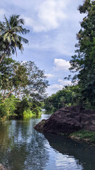 the beautiful view in the pleasant day