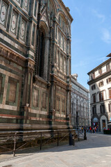 Florence Cathedral on a cloudy summer day