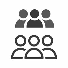 Three people, a team, people working, thinking, creating together.