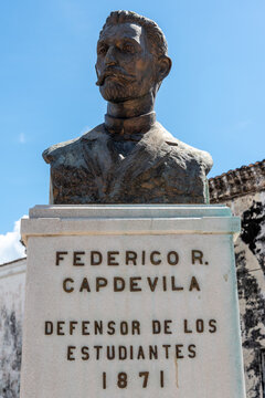 Federico R. Capdevila bust or statue in Las Tunas, Cuba