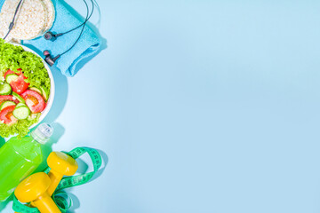 Sport healthy lifestyle, diet concept