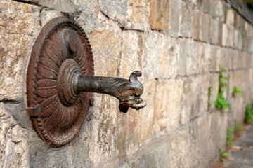 An old water tap in Florence