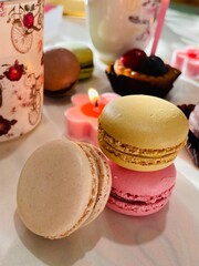 macaroons on a plate