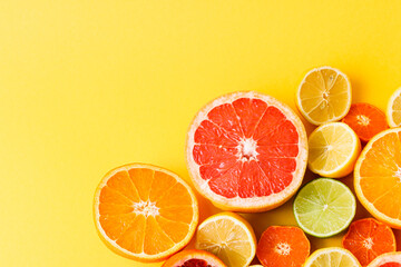 orange and lemon