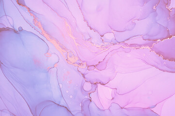 Obraz na płótnie Canvas Rose Ink Pastel. Acrylic Background. Fluid Flow