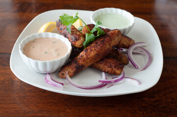 Koobideh kabob - Grilled Minced Meat Kabob