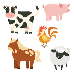 Farm Animals Set