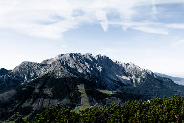 Hiking tour in the Dolomites in South Tyrol, Italy