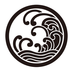 家紋　浪