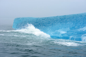 Fototapeta premium blue iceberg