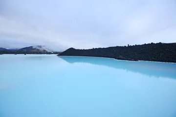 Foto op Canvas blue lagoon in iceland © porbital