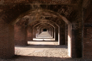 Historic Fort Jefferson in the Dry Tortugas National Park, Florida