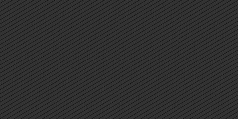 Dark black Geometric grid diagonal lines background. Modern dark abstract texture.