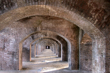 Historic Fort Jefferson in the Dry Tortugas National Park, Florida