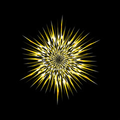 Star burst, explosion, Fiery sparks, Firework effect, sun blast vector design