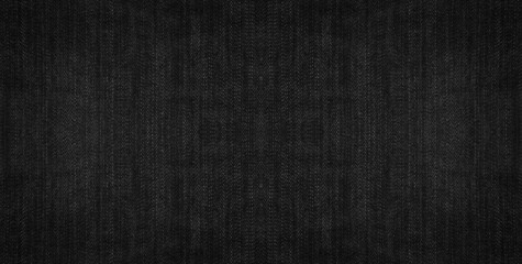 Texture fabric black jeans background