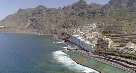 Fototapeta na wymiar Tenerife Island, Spain. Beautiful aerial view