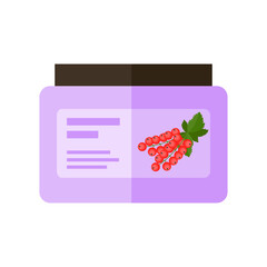 Cosmetic Tube Bottle Cream Icon Element..