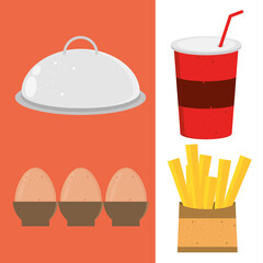 food icons collection
