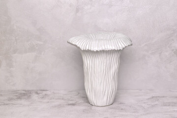 Decorative ceramic vase. Stylish Interior home design