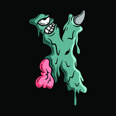 X Monster Typography