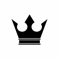 crown icon set vector sign symbol of king