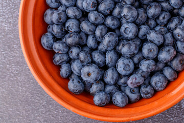 Fresh blueberry background. Blueberry Texture Close Blueberry Antioxidant Organic Superpeed Bowl Concept Healthy Nutrition