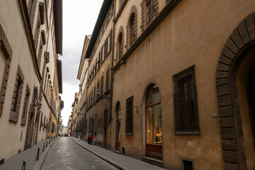 A street in Florence on a summer day
