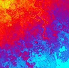 Abstract marbled grunge rainbow background texture