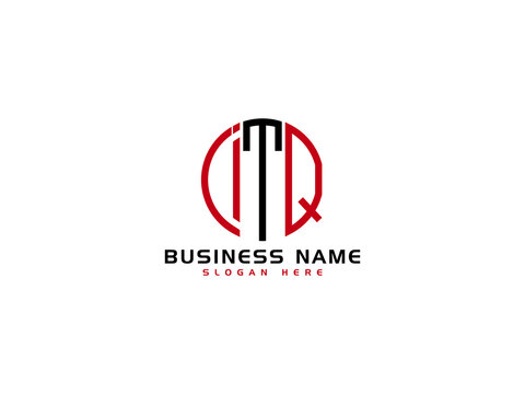 Letter ITQ Logo Iocn Vector Image For Business