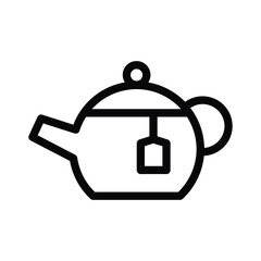 teapot icon illustration vector graphic