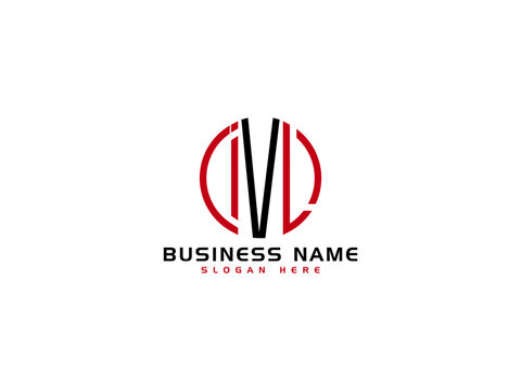 Letter IVL Logo Iocn Vector Image For Business